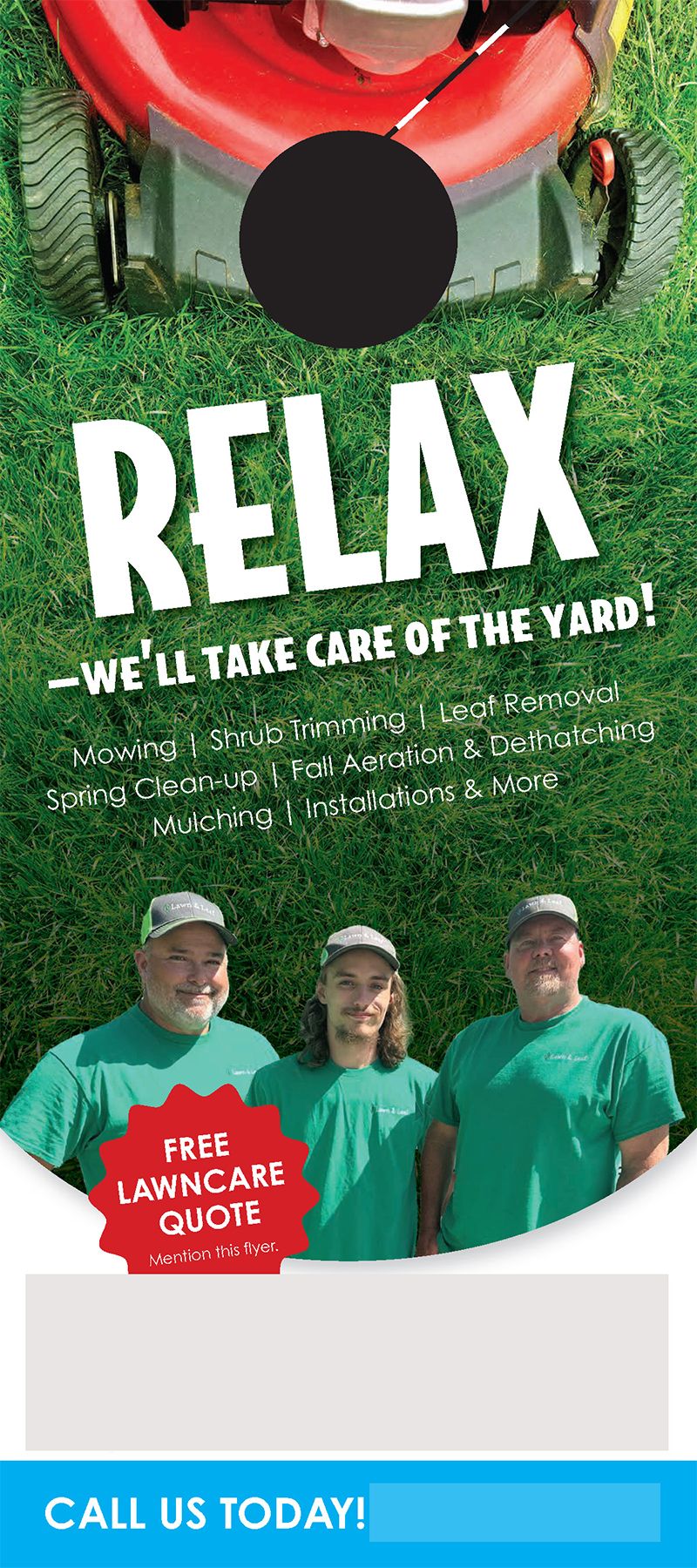 Successful Landscaping Postcard Campaign