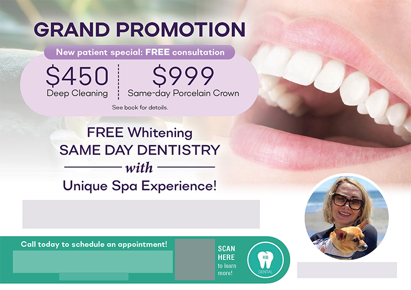 Successful Dental Services Postcard Campaign