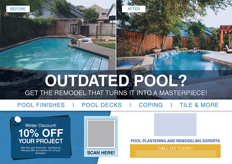 Successful Pool Service Postcard Campaign