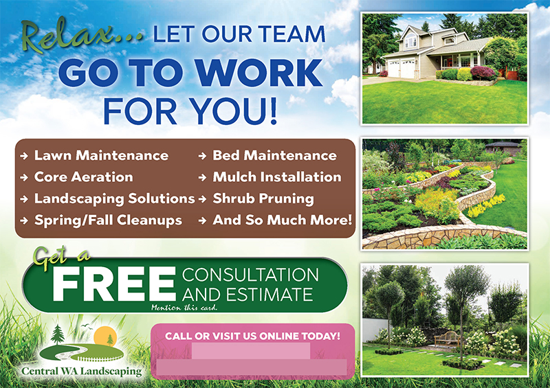 Successful Landscaping Postcard Campaign