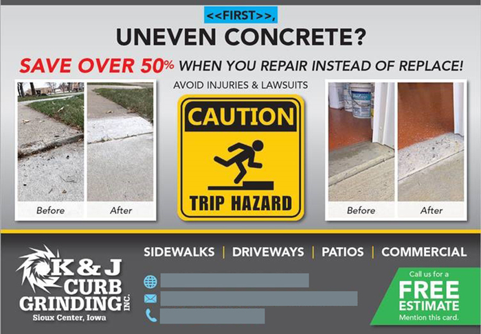 Successful Construction Postcard Campaign