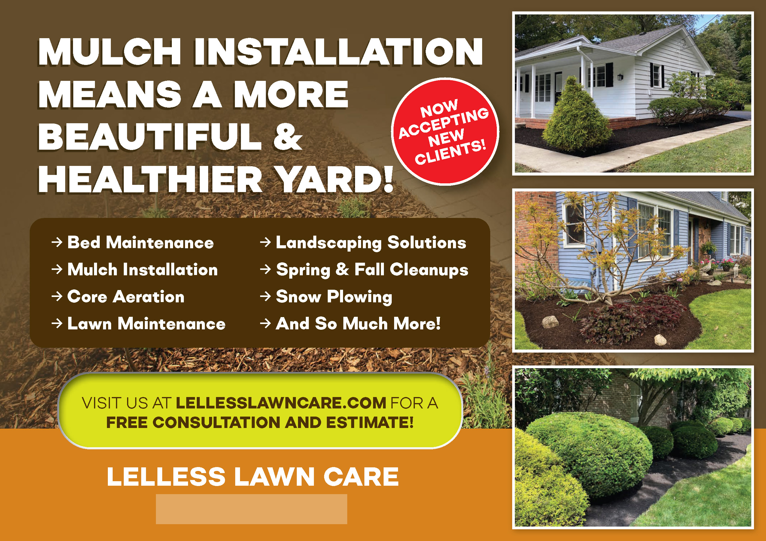 Successful Landscaping Postcard Campaign