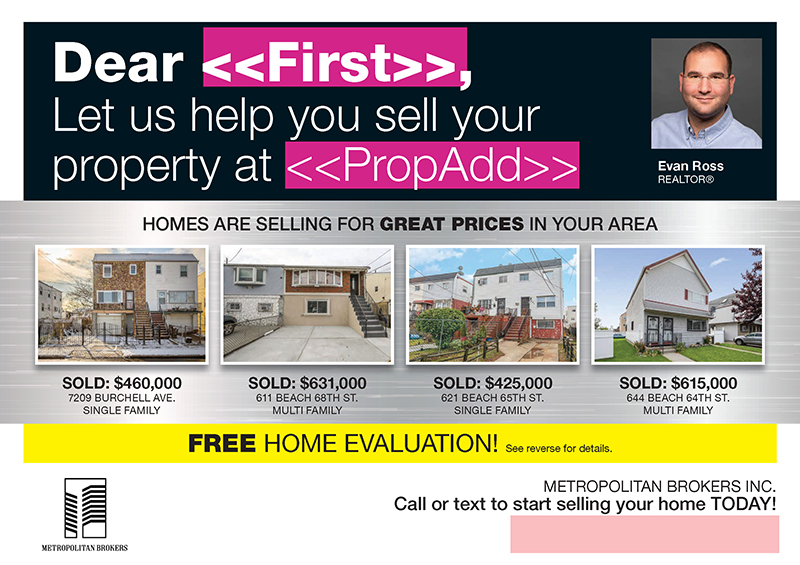Successful Real Estate Postcard Campaign