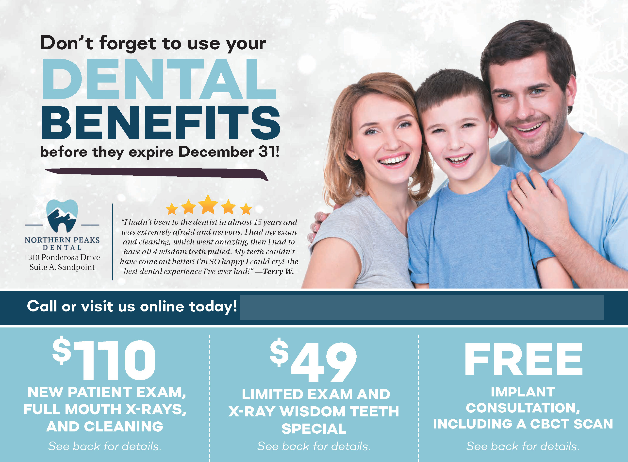 Successful Dental Services Postcard Campaign
