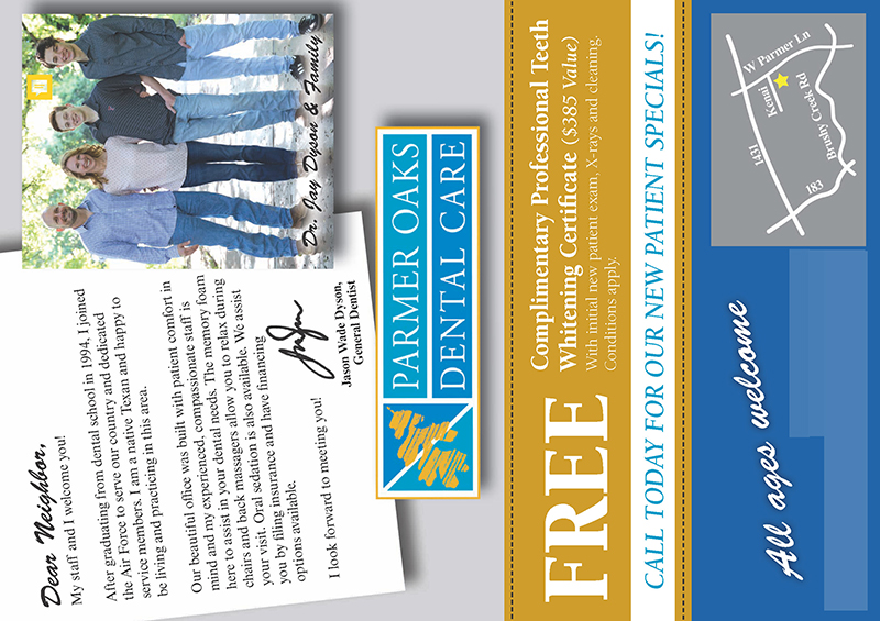 Successful Dental Services Postcard Campaign