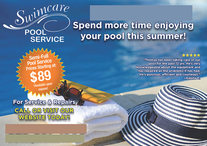 Successful Pool Service Postcard Campaign