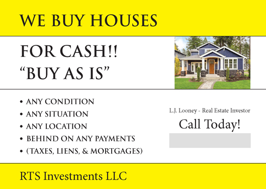 Successful Real Estate Investment Postcard Campaign