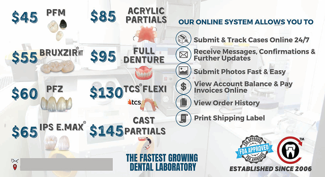 Successful Dental Lab Postcard Campaign