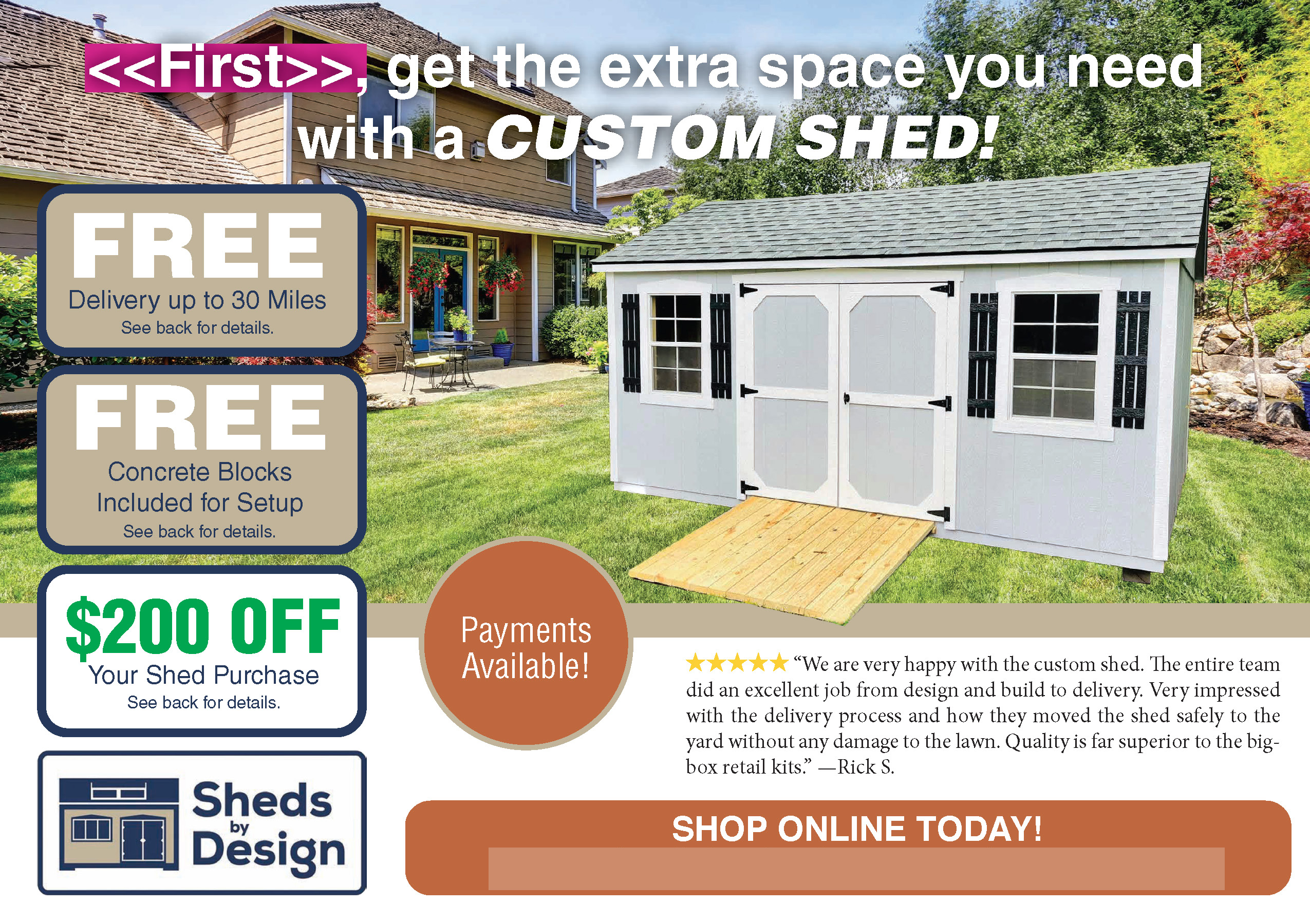 Successful Construction Postcard Campaign