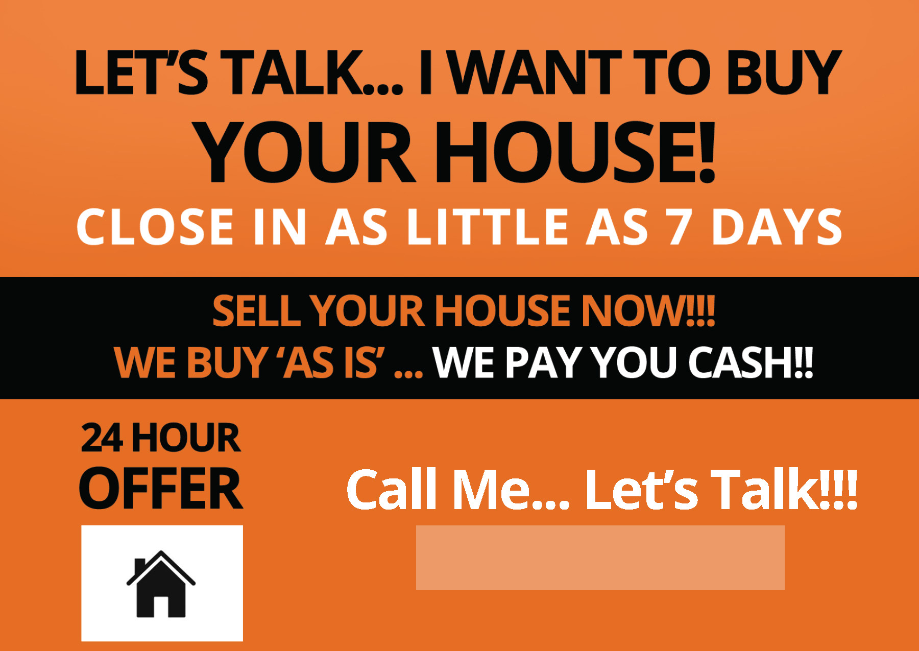 Successful Real Estate Investment Postcard Campaign