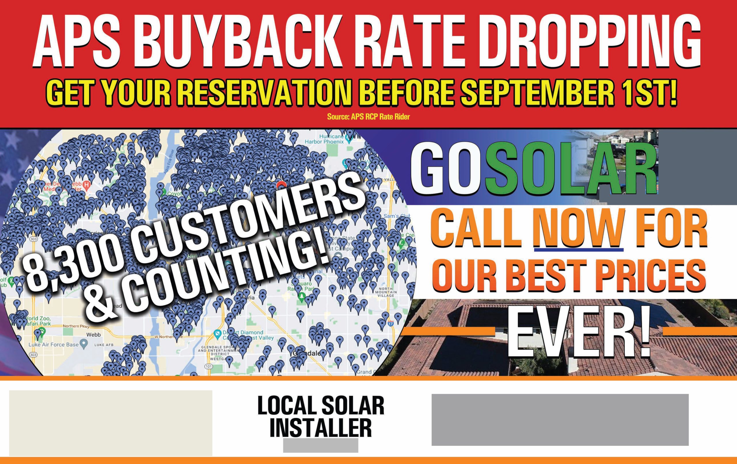 Successful Electric/Energy Postcard Campaign