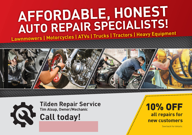 Successful Automotive Repair Postcard Campaign