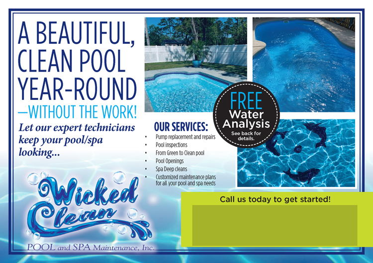 Successful Pool Service Postcard Campaign