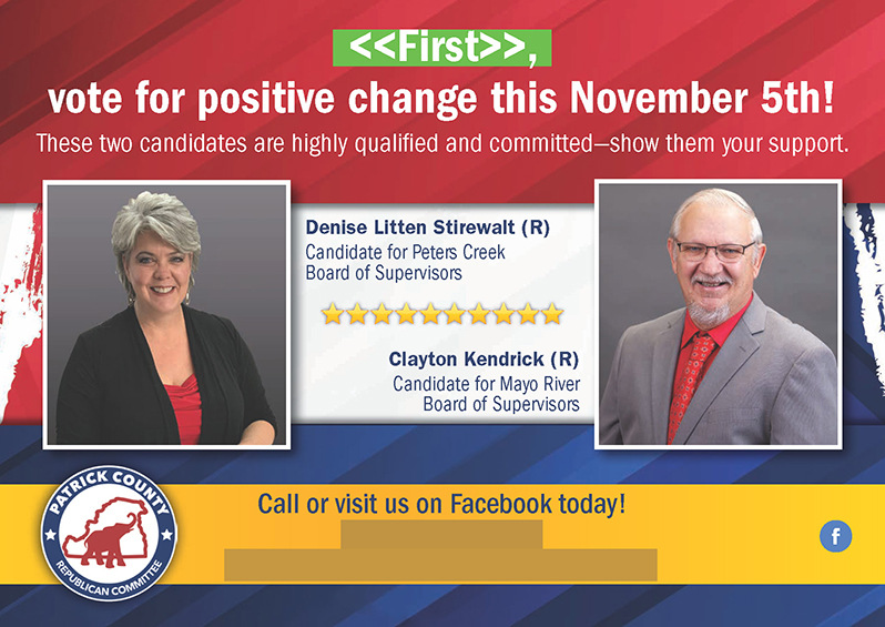 Successful Political Postcard Campaign