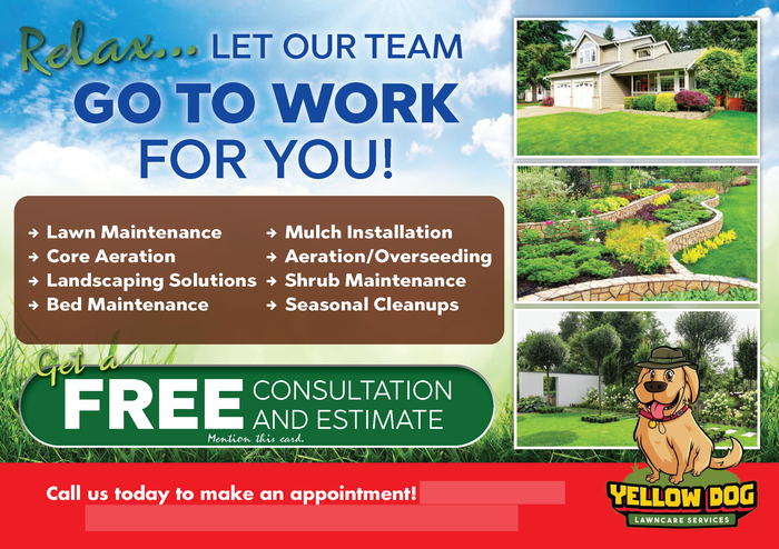 Successful Landscaping Postcard Campaign