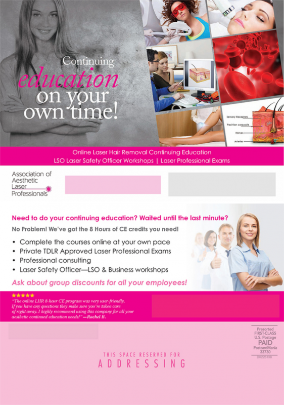 Successful Medical Services Postcard Campaign