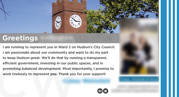 Successful Political Postcard Campaign