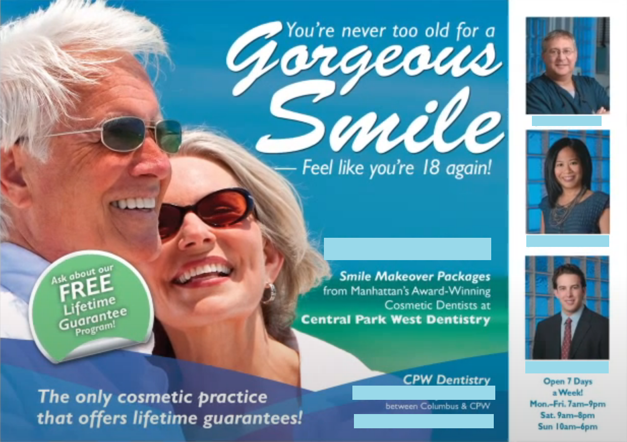 Successful Dental Services Postcard Campaign
