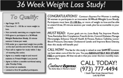 Successful Fitness Postcard Campaign