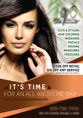Successful Beauty Services Postcard Campaign