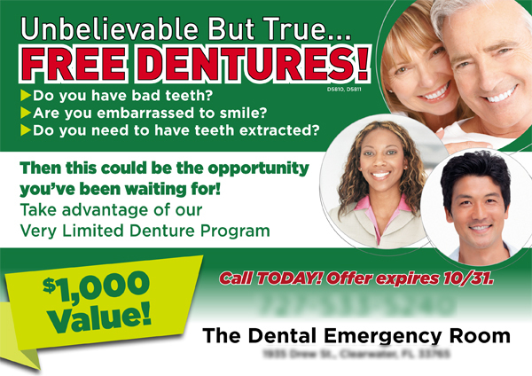 Successful Dental Services Postcard Campaign