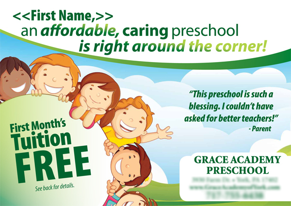 Successful Education Postcard Campaign