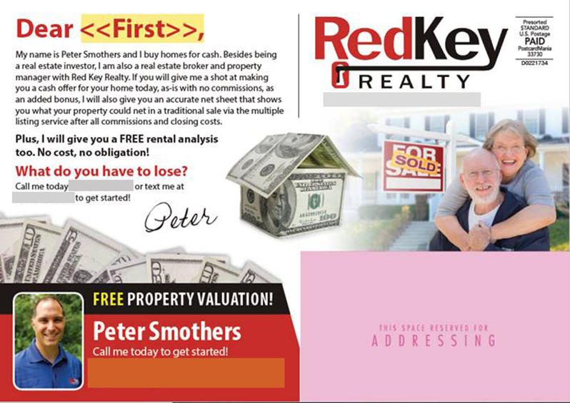 Successful Real Estate Investment Postcard Campaign