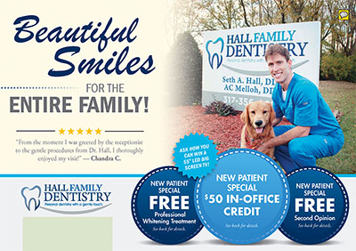 Successful Dental Services Postcard Campaign