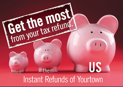 Successful Accounting/Taxes Postcard Campaign