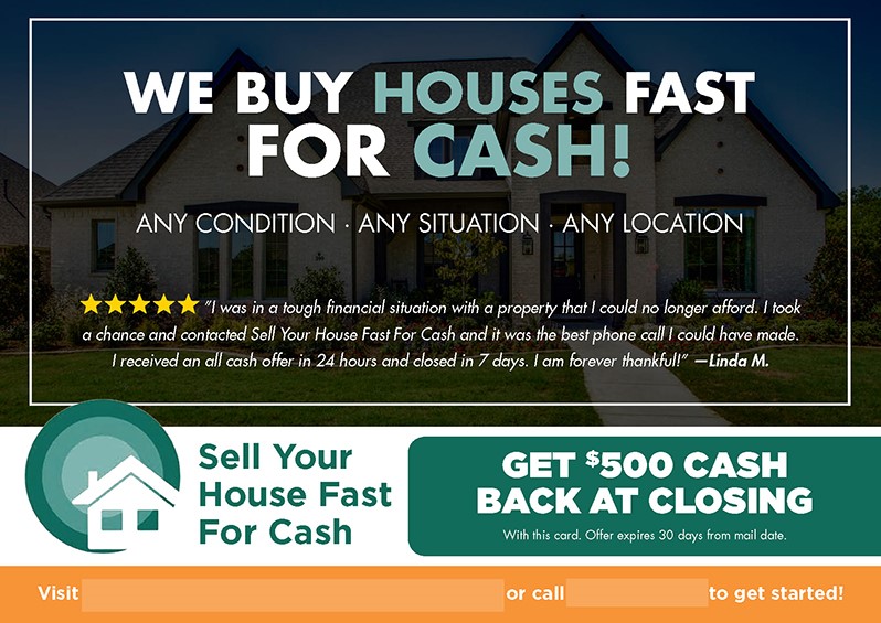 Successful Real Estate Postcard Campaign