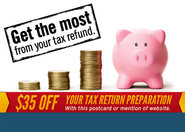 Successful Accounting/Taxes Postcard Campaign