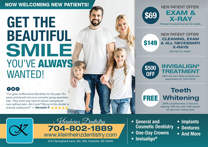 Successful Dental Services Postcard Campaign