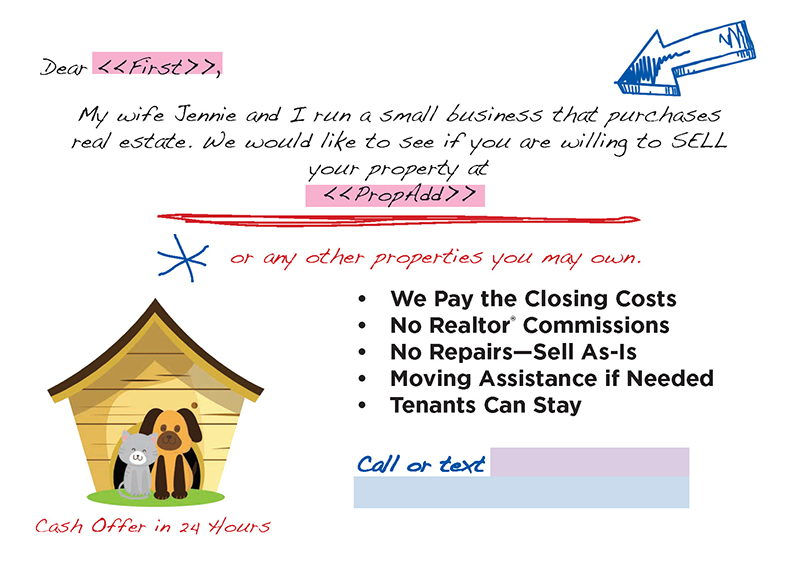 Successful Real Estate Investment Postcard Campaign