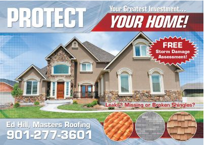 Successful Roofing Postcard Campaign