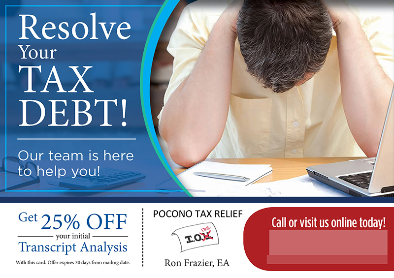 Successful Accounting/Taxes Postcard Campaign