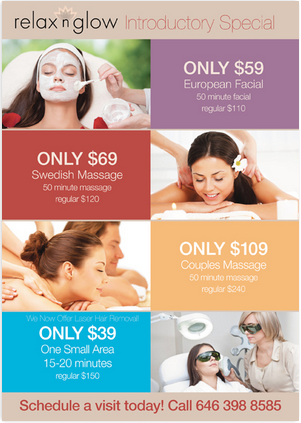 Successful Beauty Services Postcard Campaign