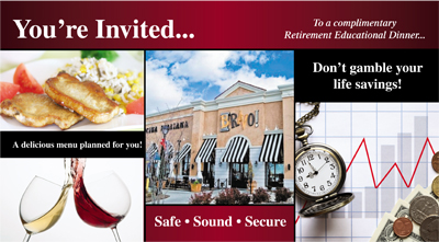 Successful Financial Services Postcard Campaign