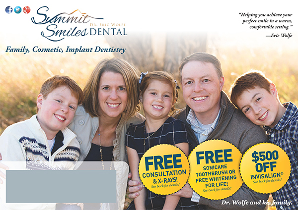 Successful Dental Services Postcard Campaign