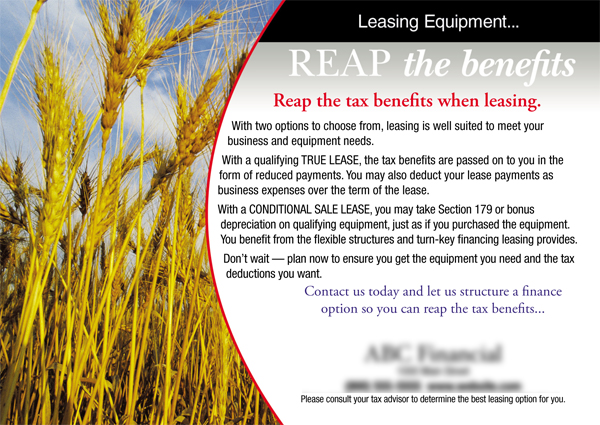 Successful Financial Services Postcard Campaign