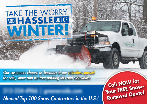 Successful Landscaping Postcard Campaign