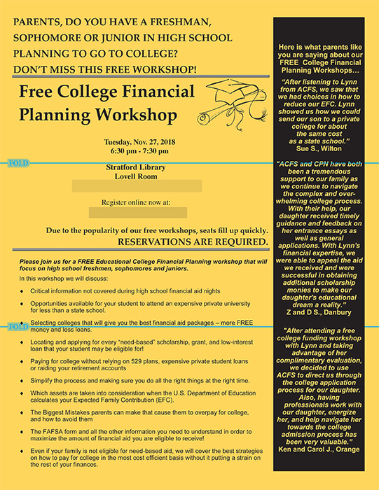 Successful Education Postcard Campaign