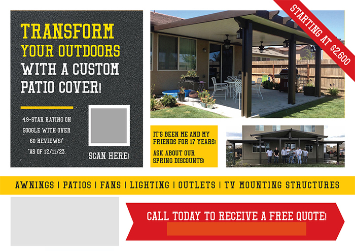 Successful Construction Postcard Campaign