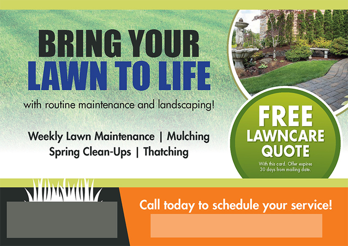 Successful Landscaping Postcard Campaign
