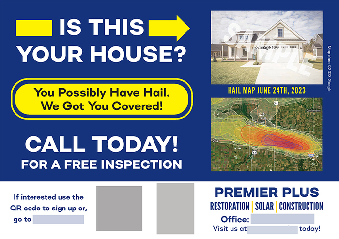 Successful Roofing Postcard Campaign