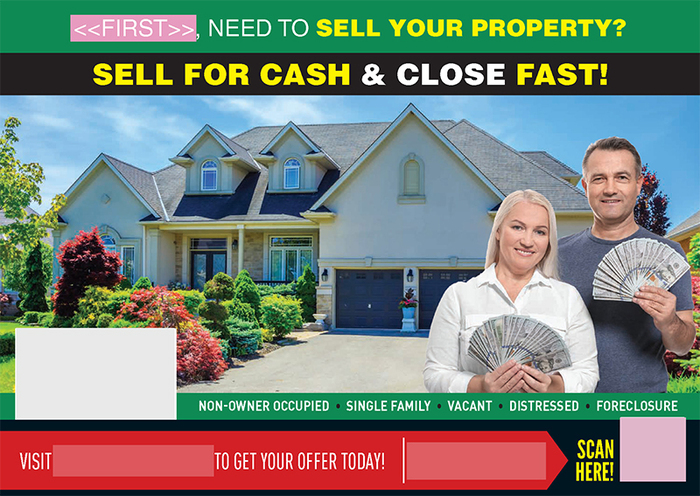 Successful Real Estate Investment Postcard Campaign