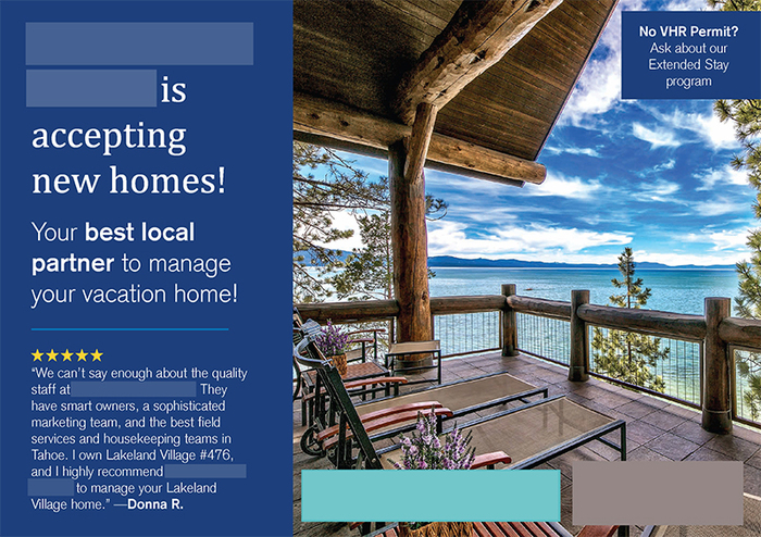 Successful Rental/Leasing Postcard Campaign