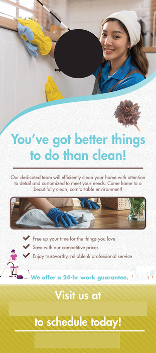 Successful Cleaning Services Postcard Campaign