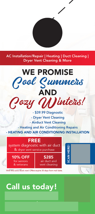 Successful HVAC Marketing Postcard Campaign