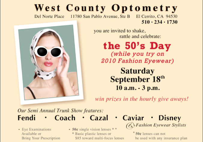 Successful Optometry Postcard Campaign