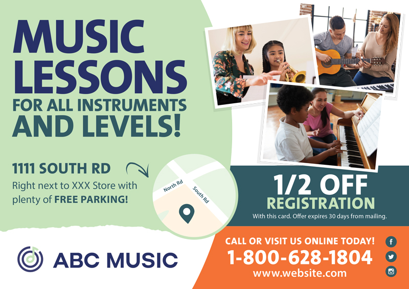 Advertising Music Lessons